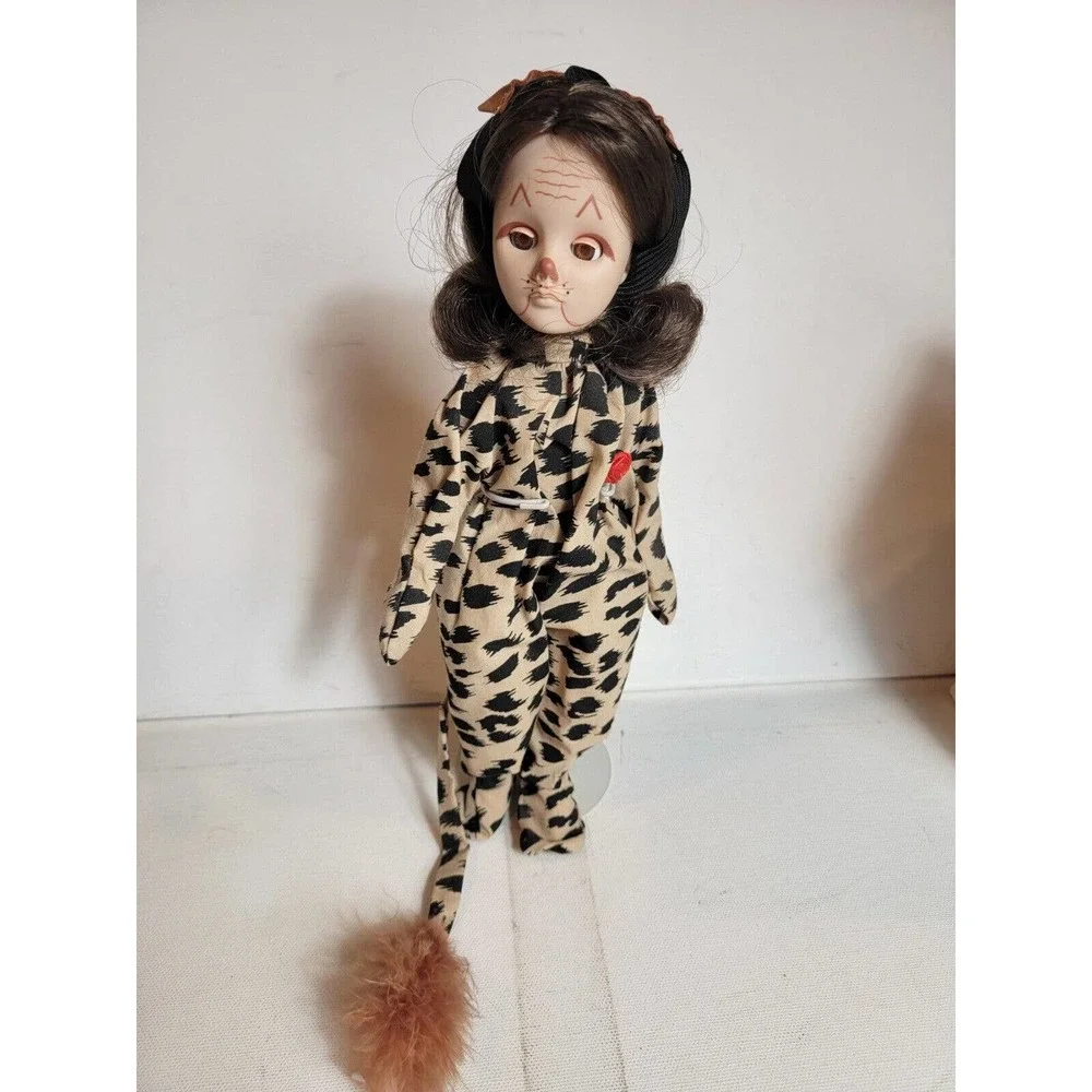 Vintage 1975 Wizard Of Oz Effanbee Doll‎ W/ Kaiser Stand 1970s Cowardly Lion 11